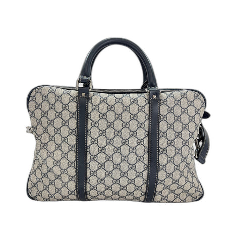 GUCCI 2WAY Handbag Navy WS32098