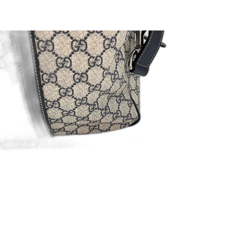 GUCCI 2WAY Handbag Navy WS32098
