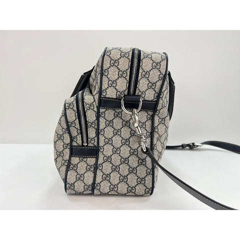 GUCCI 2WAY Handbag Navy WS32098