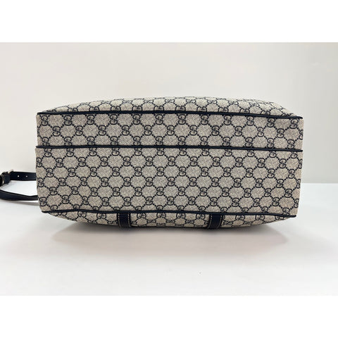 GUCCI 2WAY Handbag Navy WS32098