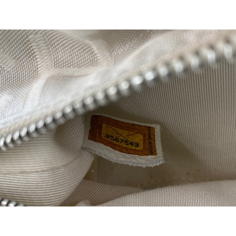 CHANEL Nylon New Travel Line Shoulder Bag white WS32101
