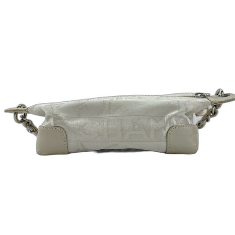 CHANEL New travel line Shoulder Bag white WS32101