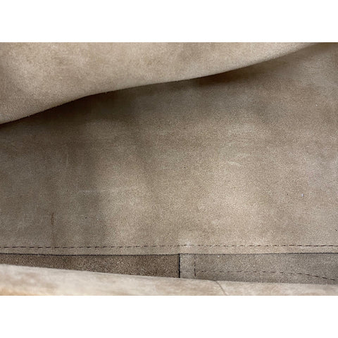 LOEWE Leather 2-Way Gate Handbag beige WS32102