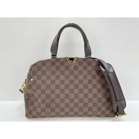 LOUIS VUITTON 2WAY Kensington Bowling Handbag Brown WS32103