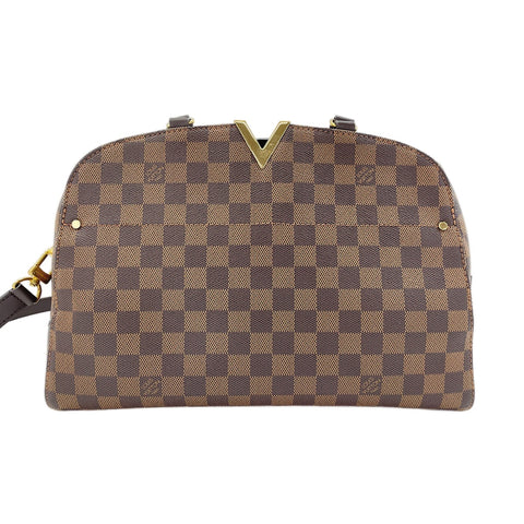 LOUIS VUITTON 2WAY Kensington Bowling Handbag Brown WS32103