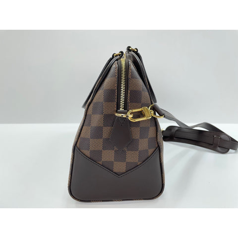 LOUIS VUITTON 2WAY Kensington Bowling Handbag Brown WS32103