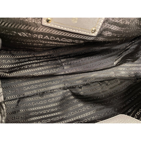 PRADA Shoulder Bag gray WS32104