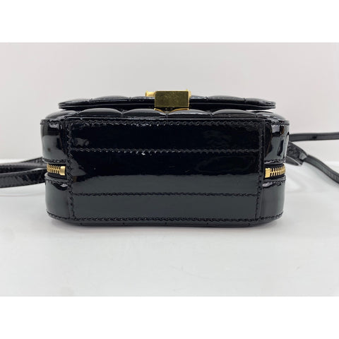 YVES SAINT LAURENT Enamel Vicky Shoulder Bag black WS32107