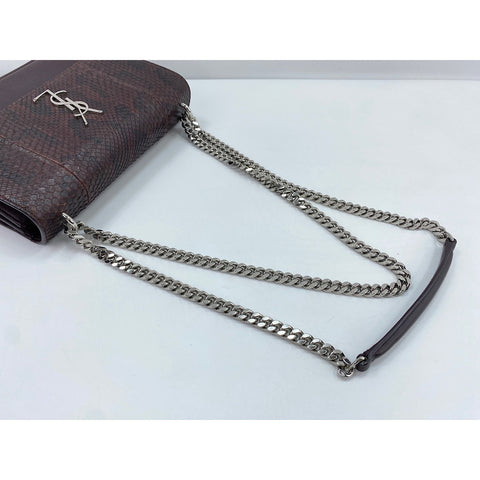 YVES SAINT LAURENT Sunset Shoulder Bag Brown WS32108