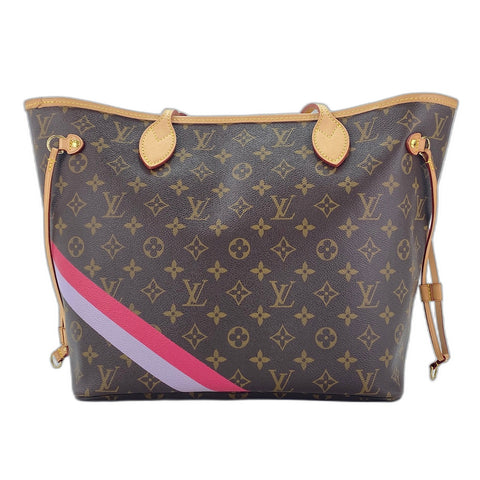 LOUIS VUITTON SP Order Neverfull MM Tote Bag Brown WS32109