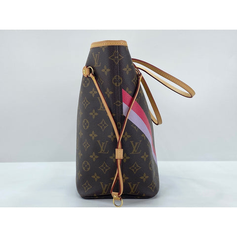 LOUIS VUITTON SP Order Neverfull MM Tote Bag Brown WS32109