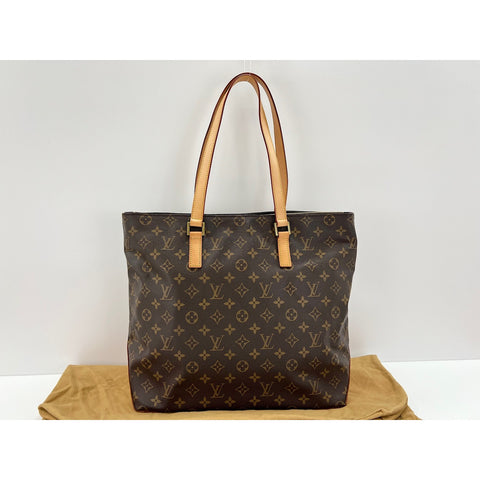 LOUIS VUITTON Cabas Mezzo Tote Bag Brown WS32110