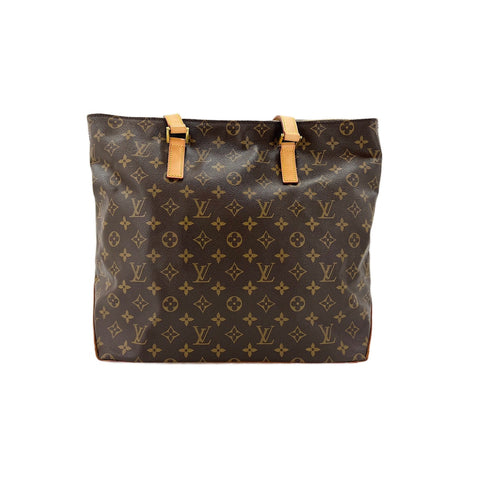 LOUIS VUITTON Cabas Mezzo Tote Bag Brown WS32110