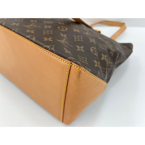 LOUIS VUITTON Cabas Mezzo Tote Bag Brown WS32110