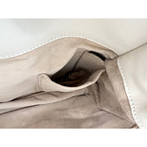BOTTEGAVENETA leather Shoulder Bag white WS32112