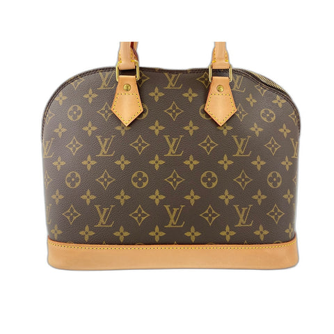 LOUIS VUITTON Alma Handbag Brown WS32113