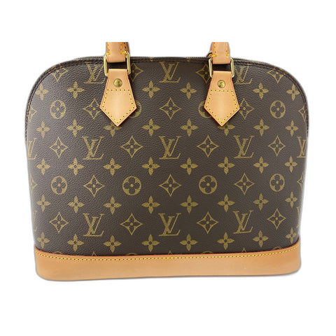LOUIS VUITTON Alma Handbag Brown WS32113