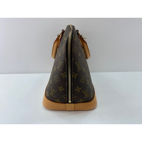 LOUIS VUITTON Alma Handbag Brown WS32113