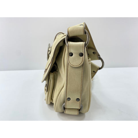 Christian Dior Gaucho Shoulder Bag beige WS32114