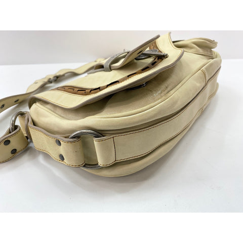 Christian Dior Gaucho Shoulder Bag beige WS32114
