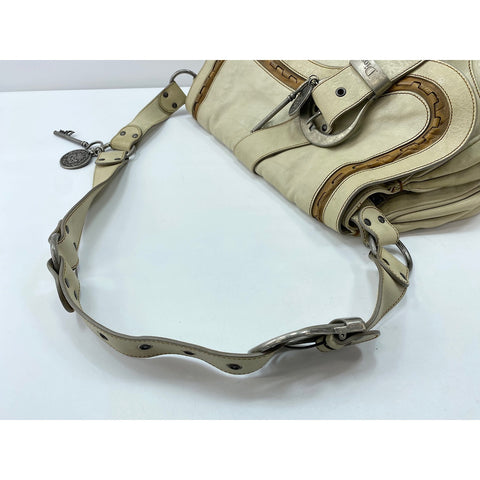 Christian Dior Gaucho Shoulder Bag beige WS32115