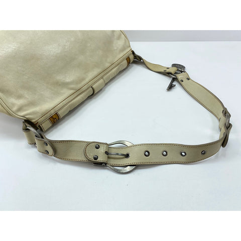 Christian Dior Gaucho Shoulder Bag beige WS32115