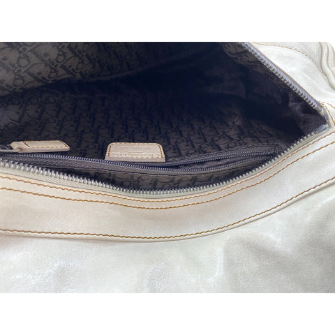 Christian Dior Gaucho Shoulder Bag beige WS32115