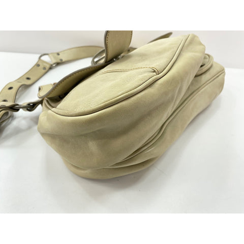 Christian Dior Gaucho Shoulder Bag beige WS32115