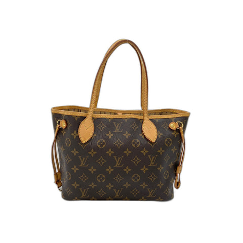 LOUIS VUITTON Never full PM Tote Bag Brown WS32116