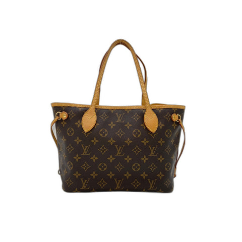 LOUIS VUITTON Never full PM Tote Bag Brown WS32116