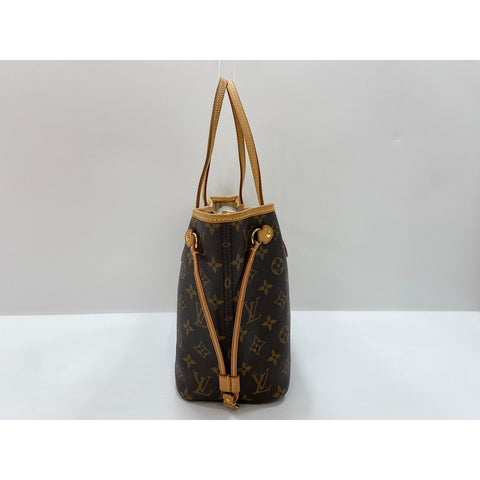 LOUIS VUITTON Monogram Neverfull PM Tote Bag Brown WS32116