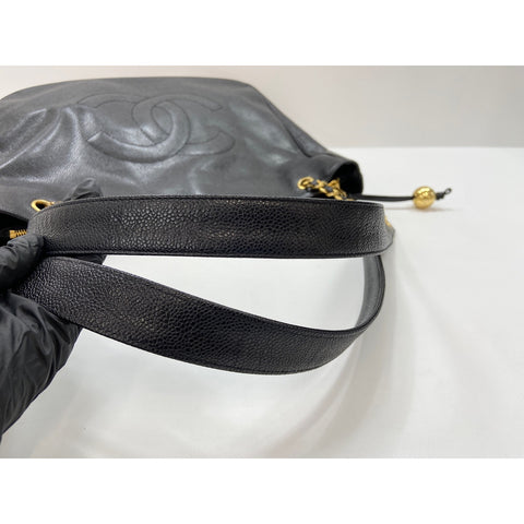 CHANEL Shoulder Bag black WS32117