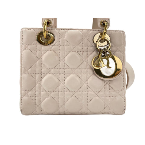 Christian Dior 2WAY Lady Dior Small Handbag pink WS32118