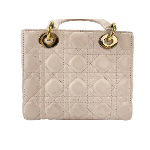 Christian Dior 2WAY Lady Dior Small Handbag pink WS32118
