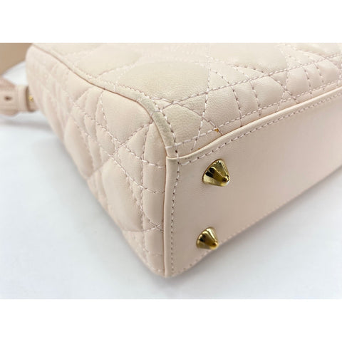 Christian Dior 2WAY Lady Dior Small Handbag pink WS32118