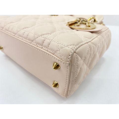 Christian Dior 2WAY Lady Dior Small Handbag pink WS32118