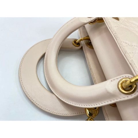 Christian Dior 2WAY Lady Dior Small Handbag pink WS32118
