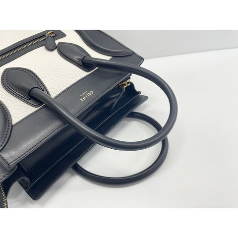 CELINE Luggage micro Handbag black WS32119