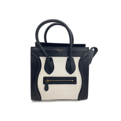 CELINE Luggage micro Handbag black WS32119