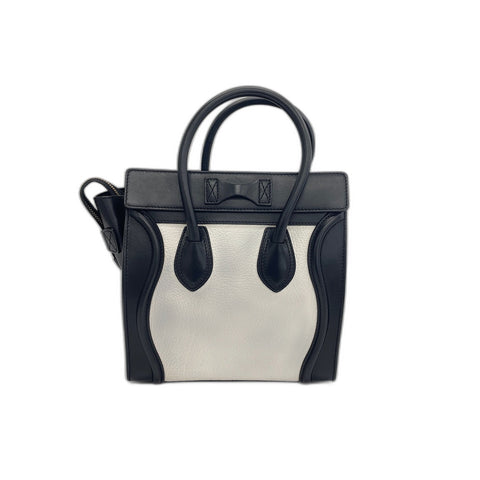 CELINE Luggage micro Handbag black WS32119