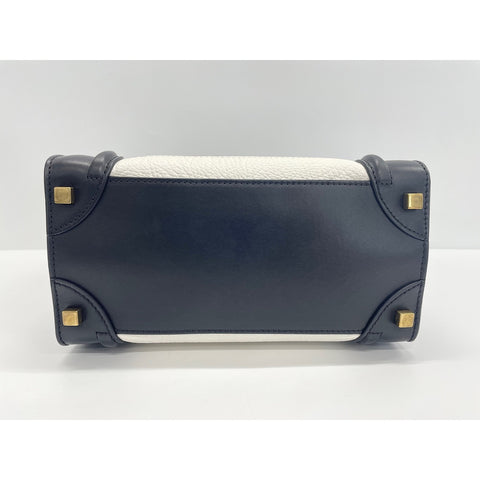 CELINE Luggage micro Handbag black WS32119