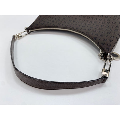 BVLGARI Logo mania Handbag Brown WS32124