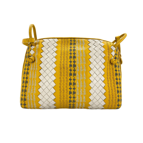 BOTTEGAVENETA INTRECCIATO Shoulder Bag yellow WS32126