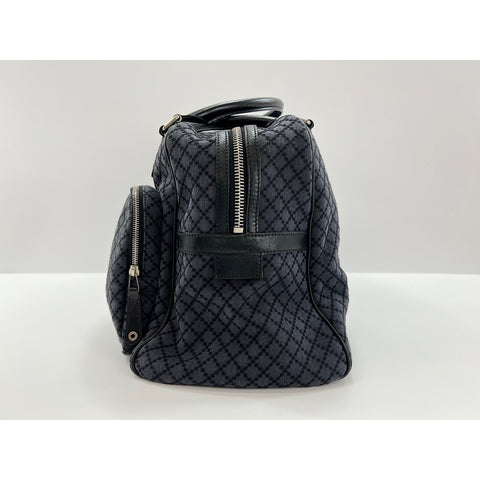 GUCCI Crest Handbag Navy WS32130