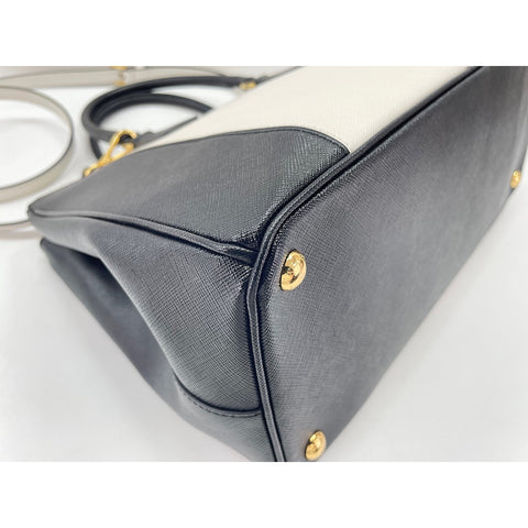 PRADA 2WAY Handbag white WS32134