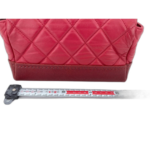CHANEL Matrasse Shoulder Bag Red WS32141