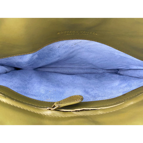 BOTTEGAVENETA INTRECCIATO Shoulder Bag gold WS32143