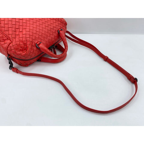 BOTTEGAVENETA 2WAYINTRECCIATO Handbag Red WS32146