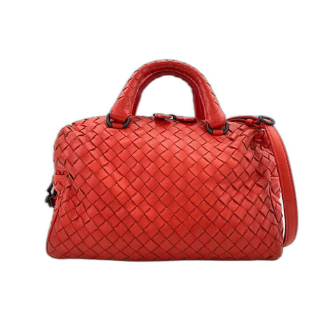 BOTTEGAVENETA 2WAYINTRECCIATO Handbag Red WS32146