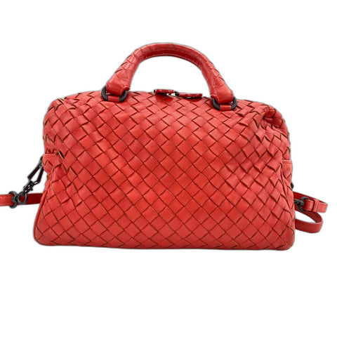 BOTTEGAVENETA 2WAYINTRECCIATO Handbag Red WS32146